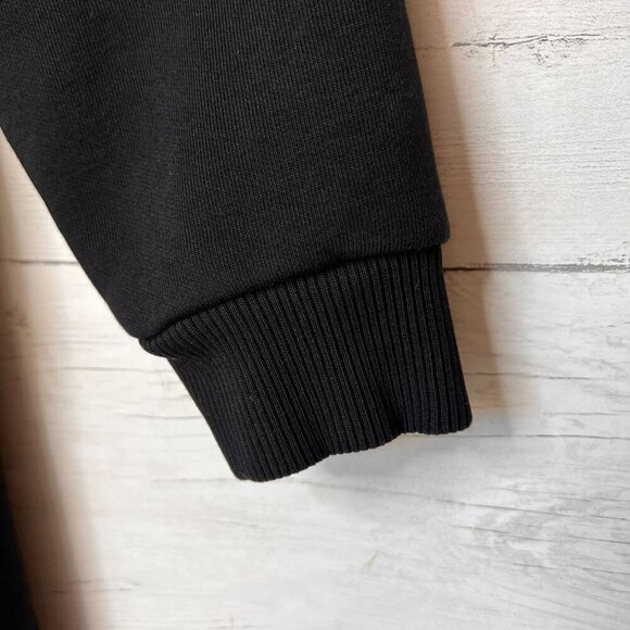 Pact Dress Womens Size Small Black Courtside Sweatshirt Organic Cotton Pockets - Picture 13 of 16